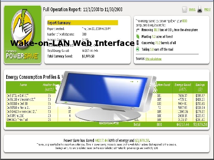 Wake-on-LAN Web Interface 