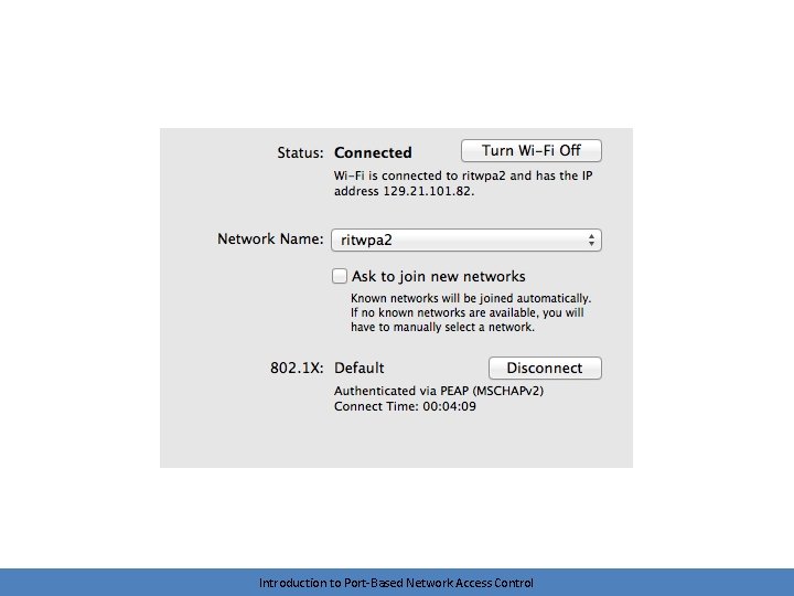 Introduction to Port-Based Network Access Control 
