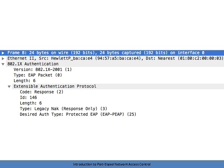 Introduction to Port-Based Network Access Control 