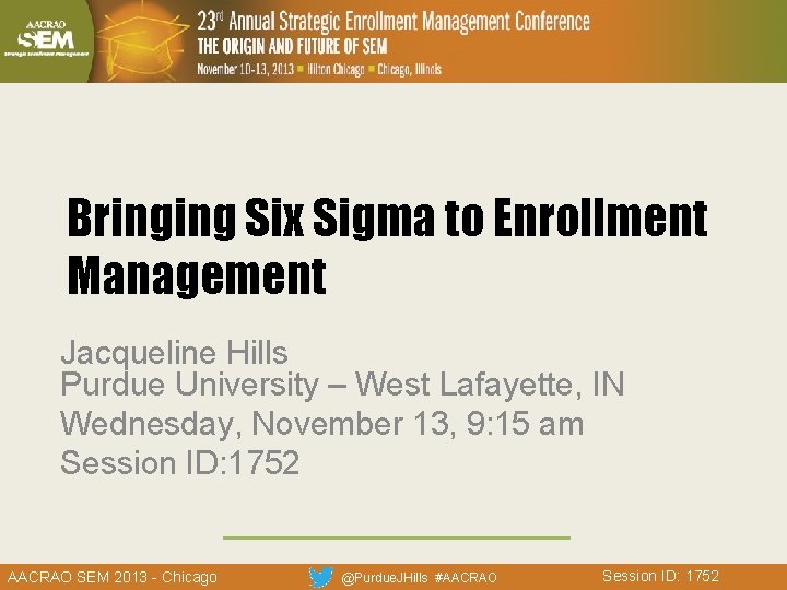 purdue six sigma