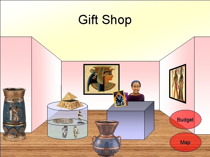 Gift Shop Budget Map 