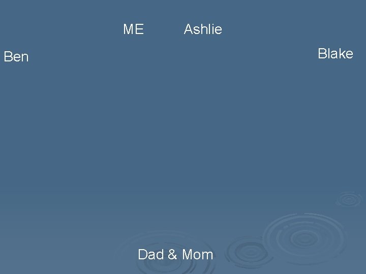 ME Ashlie Blake Ben Dad & Mom 