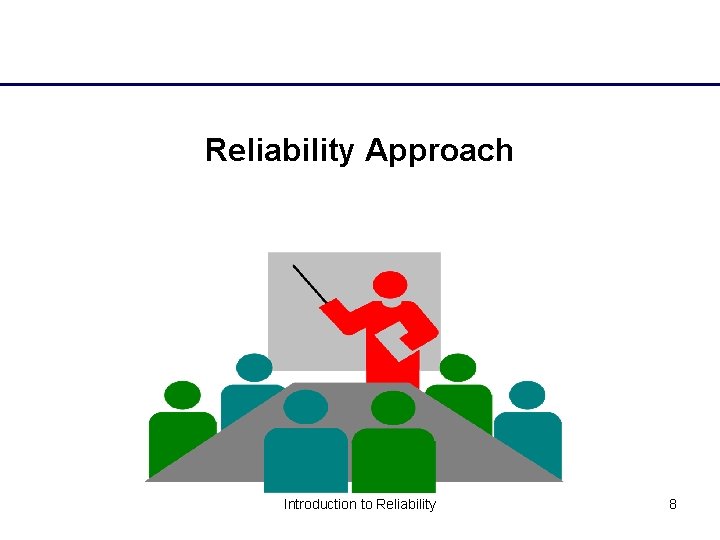 Reliability Approach Introduction to Reliability 8 