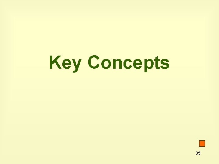 Key Concepts 35 