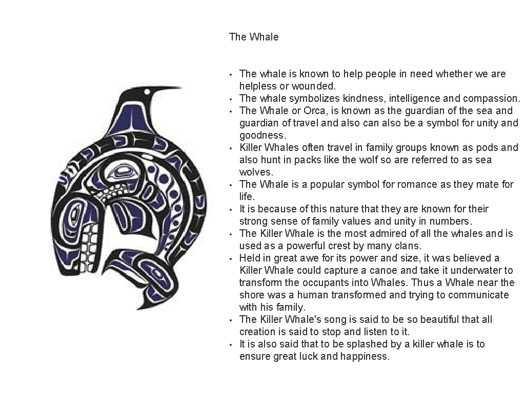 The Whale • • • The whale is known to help people in need