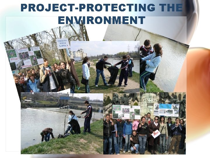 PROJECT-PROTECTING THE ENVIRONMENT 