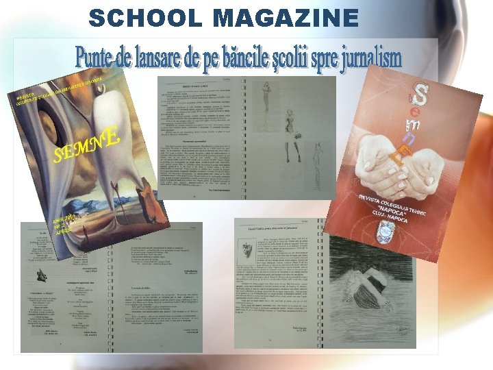 SCHOOL MAGAZINE 