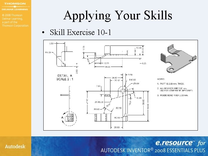 Applying Your Skills • Skill Exercise 10 -1 