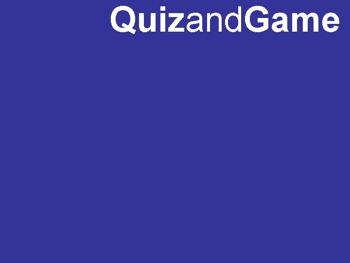 Quizand. Game 