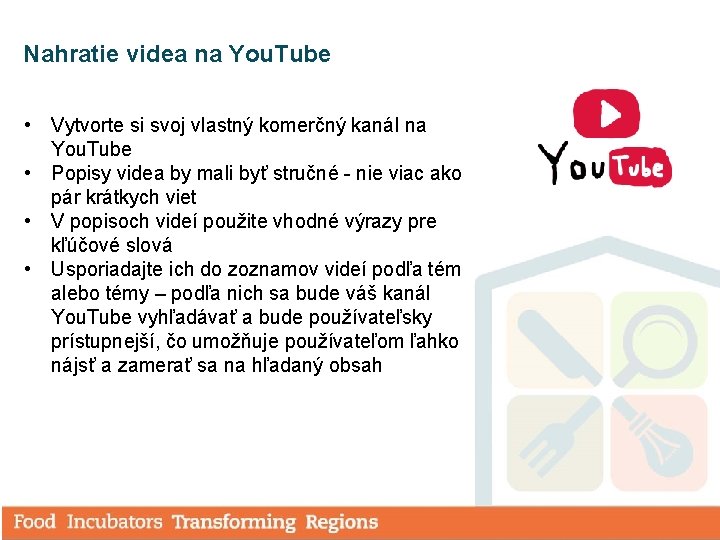 Nahratie videa na You. Tube • Vytvorte si svoj vlastný komerčný kanál na You.