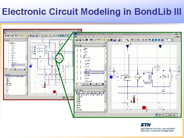 Electronic Circuit Modeling in Bond. Lib III 