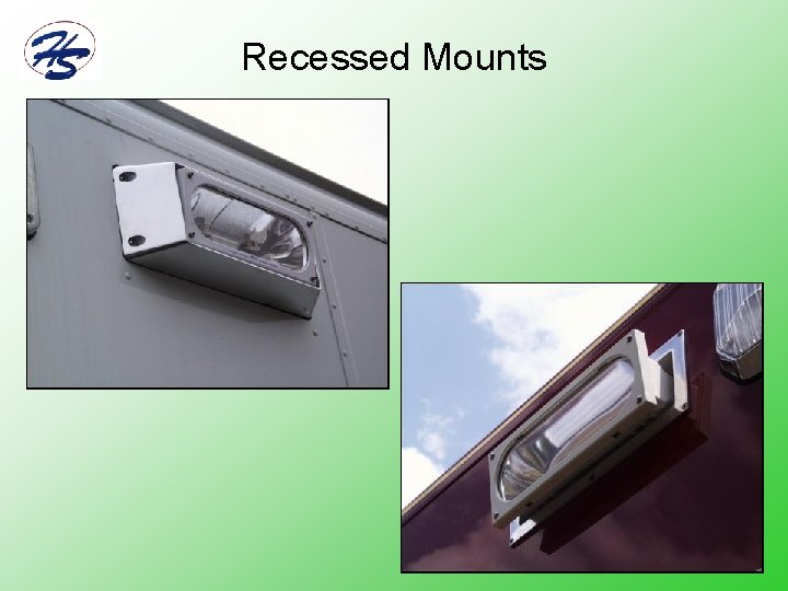 Recessed Mounts 