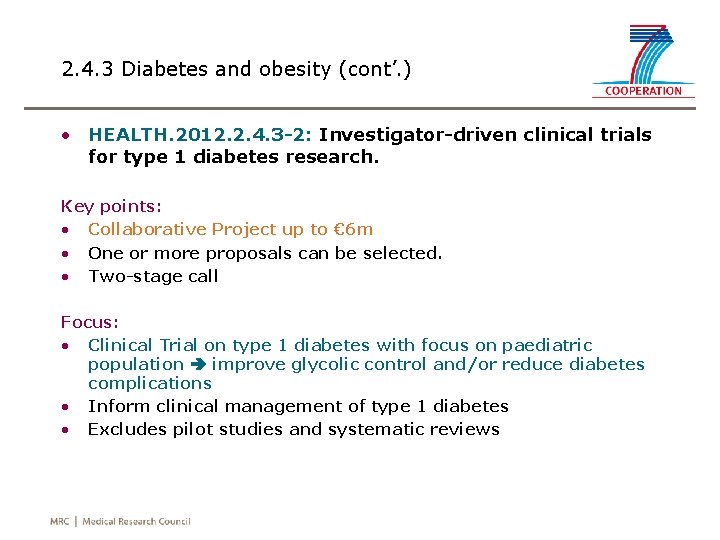 2. 4. 3 Diabetes and obesity (cont’. ) • HEALTH. 2012. 2. 4. 3