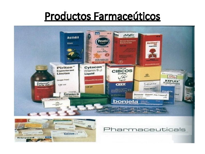 Productos Farmaceúticos 