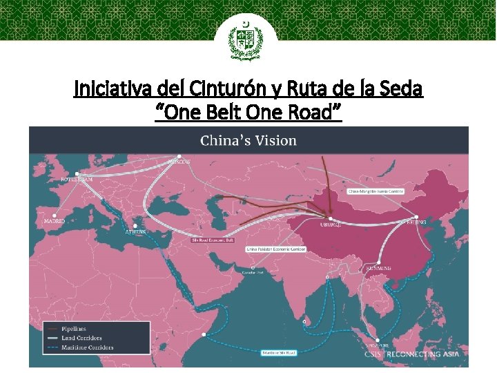 Iniciativa del Cinturón y Ruta de la Seda “One Belt One Road” 37 