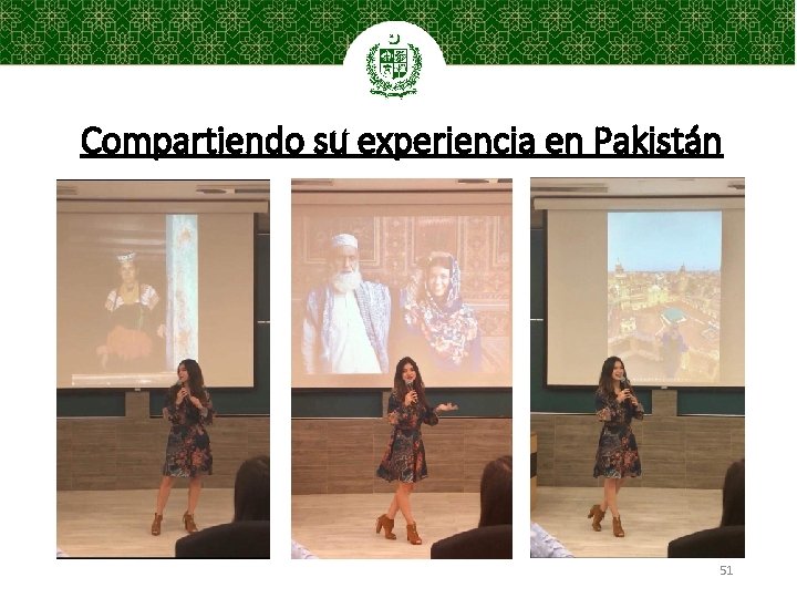Compartiendo su experiencia en Pakistán 51 