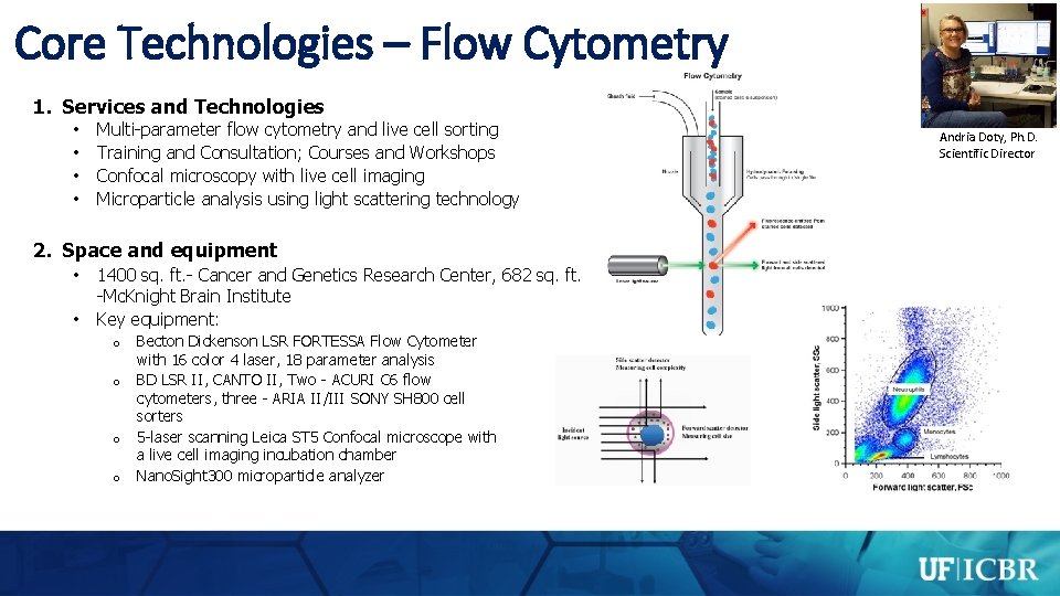 Core Technologies – Flow Cytometry 1. Services and Technologies • • Multi-parameter flow cytometry