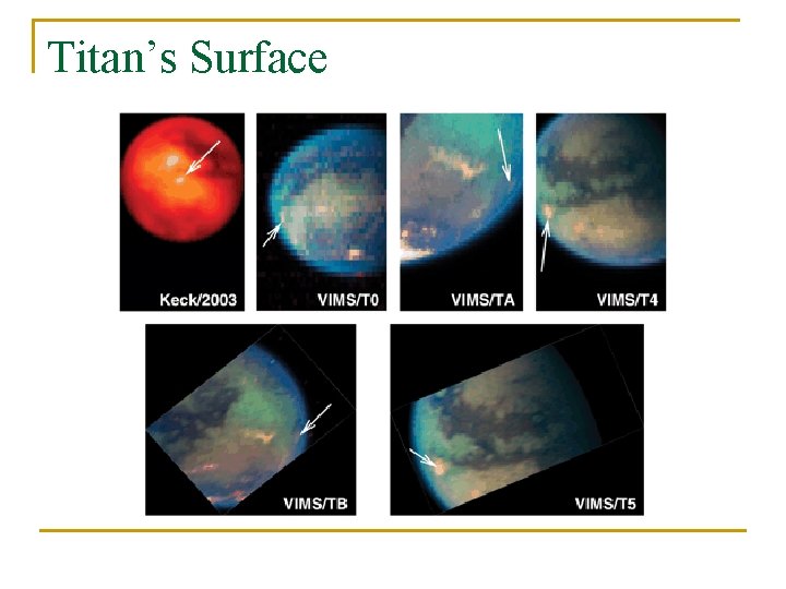 Titan’s Surface 