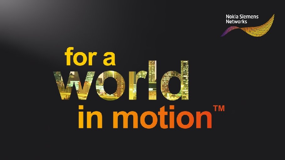 15 © Nokia Siemens Networks 2012 