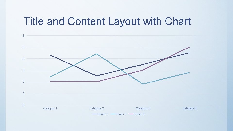 Title and Content Layout with Chart 6 5 4 3 2 1 0 Category