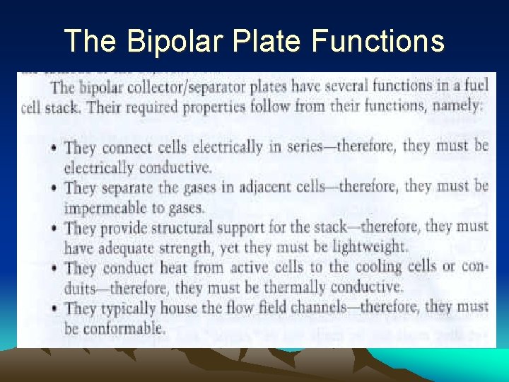 The Bipolar Plate Functions 