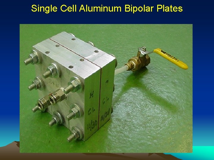 Single Cell Aluminum Bipolar Plates 