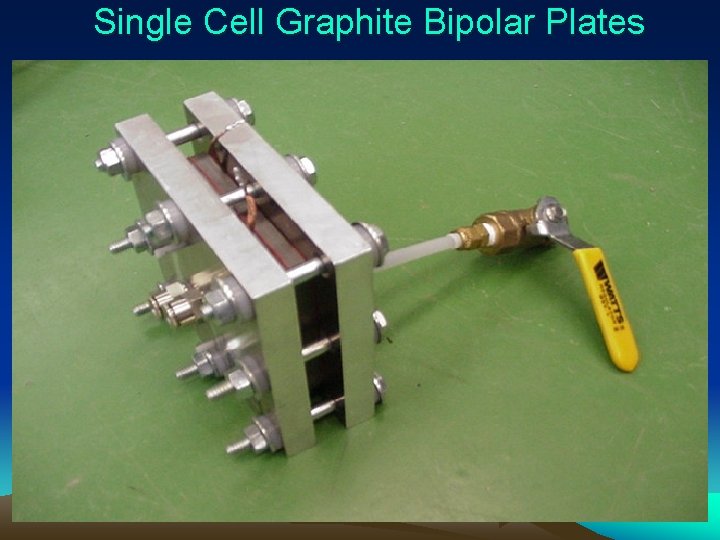 Single Cell Graphite Bipolar Plates 