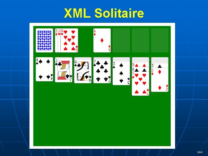 XML Solitaire 164 