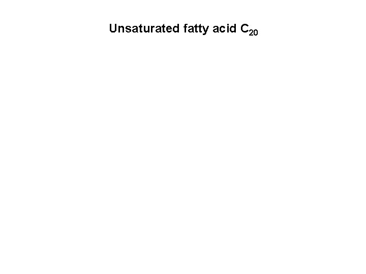 Unsaturated fatty acid C 20 