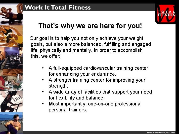 That’s why we are here for you! Our goal is to help you not