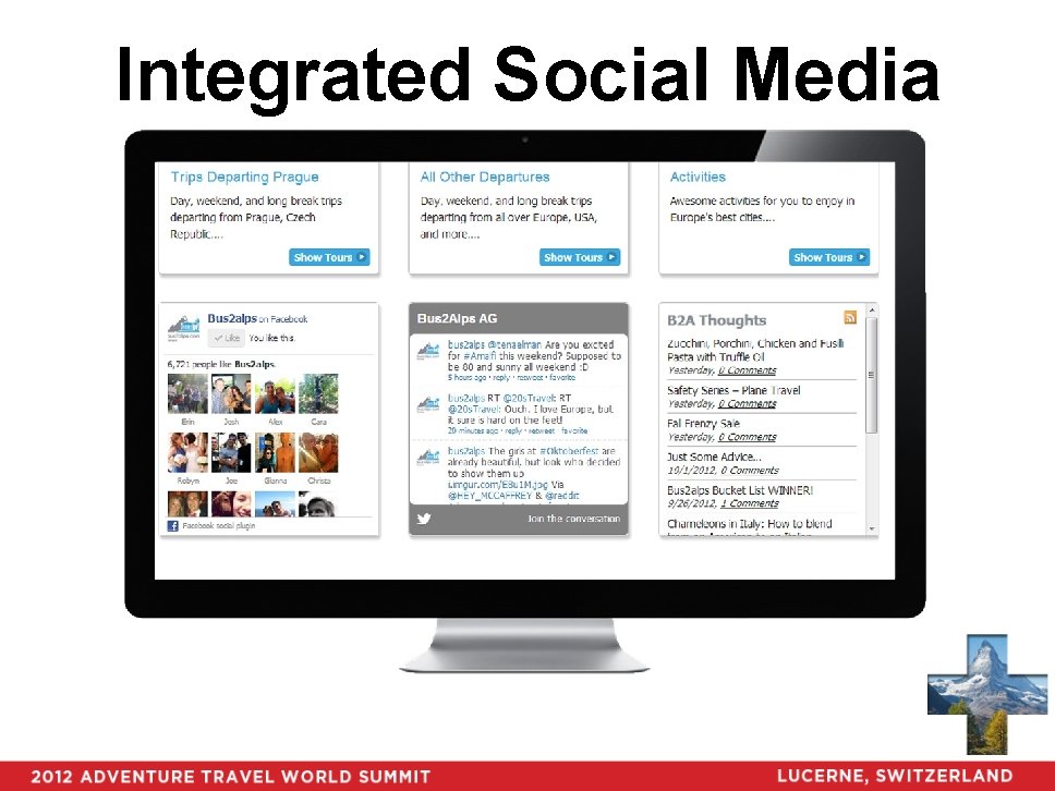 Integrated Social Media 