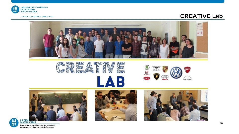 CREATIVE Lab 16 