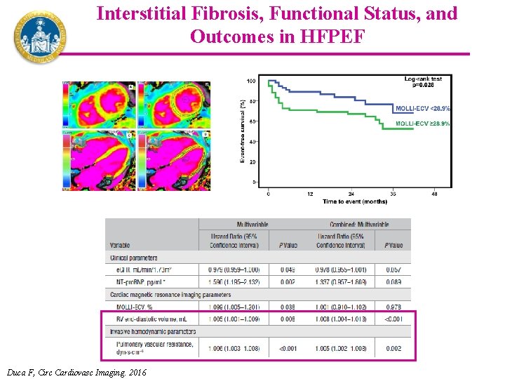 Interstitial Fibrosis, Functional Status, and Outcomes in HFPEF Duca F, Circ Cardiovasc Imaging. 2016