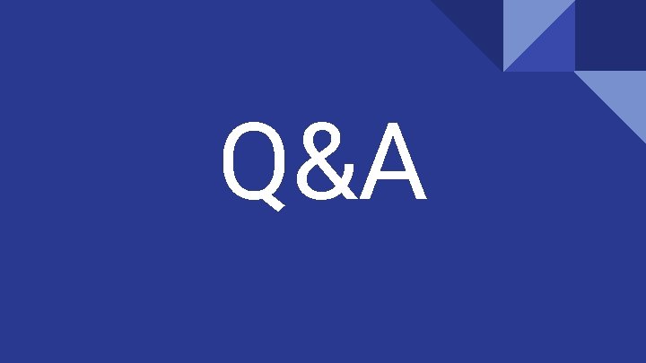 Q&A 