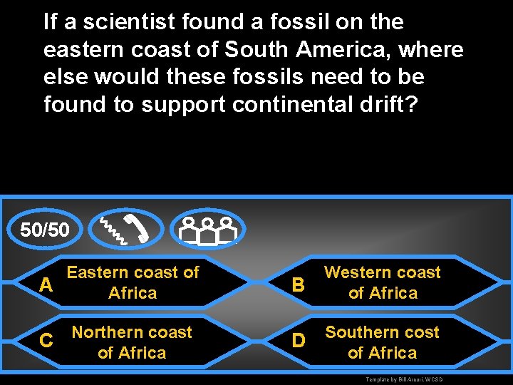 If a scientist found a fossil on the eastern coast of South America, where