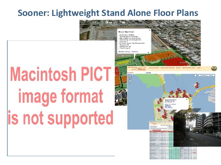 Sooner: Lightweight Stand Alone Floor Plans 