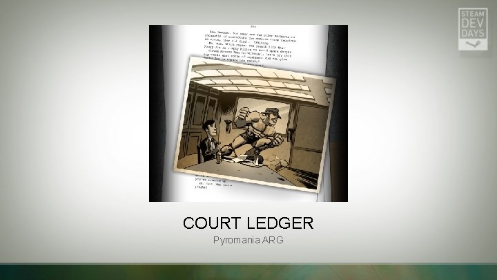 COURT LEDGER Pyromania ARG 