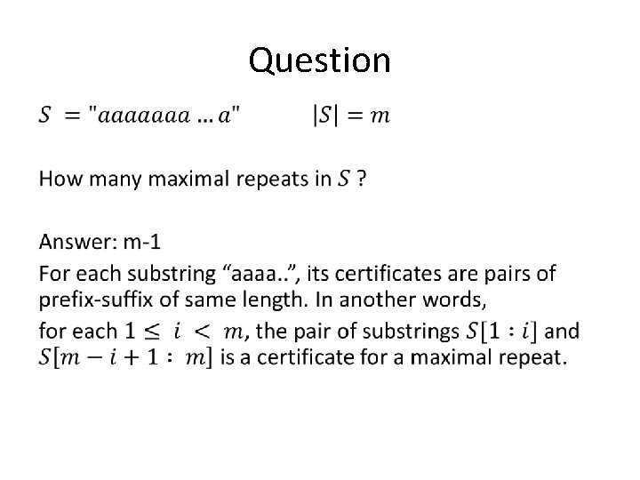 Question • 