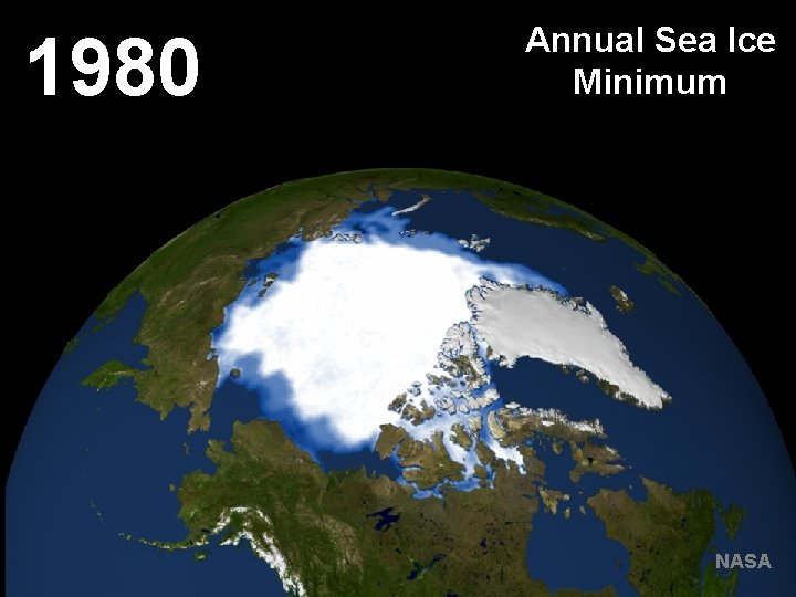 1980 Annual Sea Ice Minimum NASA 