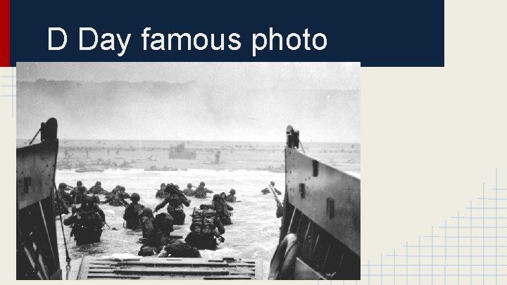 D Day famous photo 