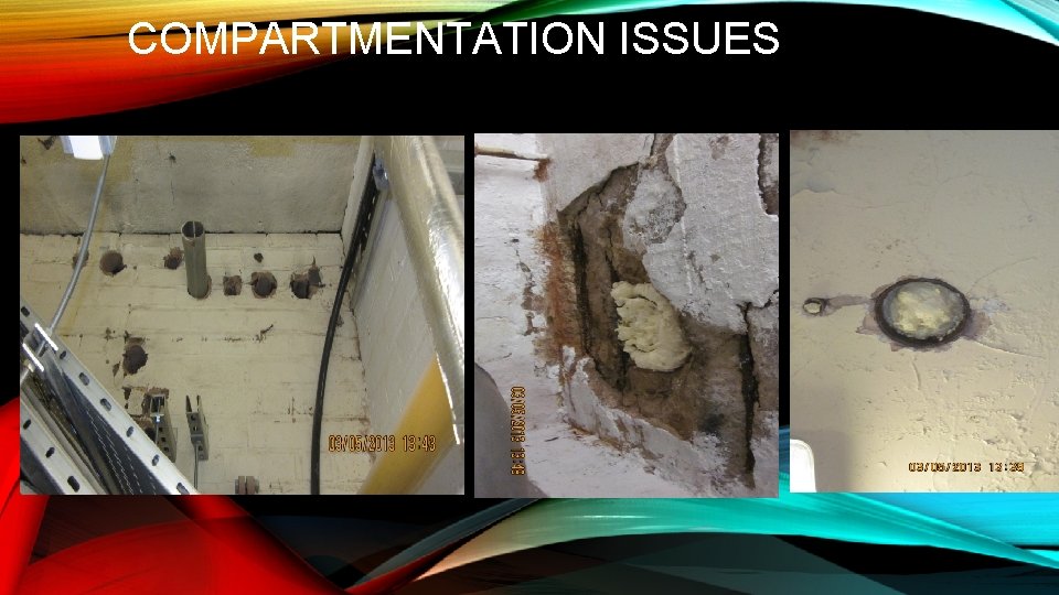 COMPARTMENTATION ISSUES 