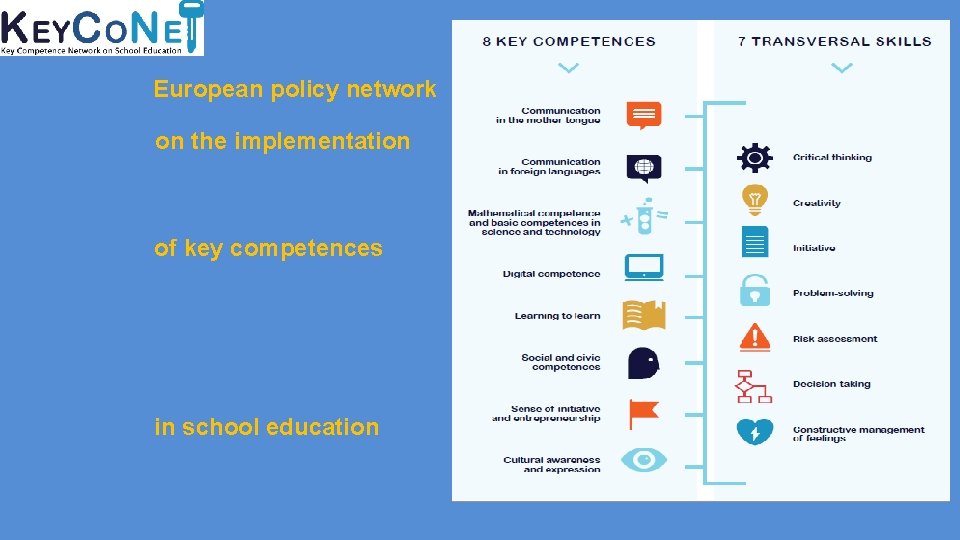 Scope European policy network IMPACT ON POLICIES (recommendations) on the implementation KNOW HOW of