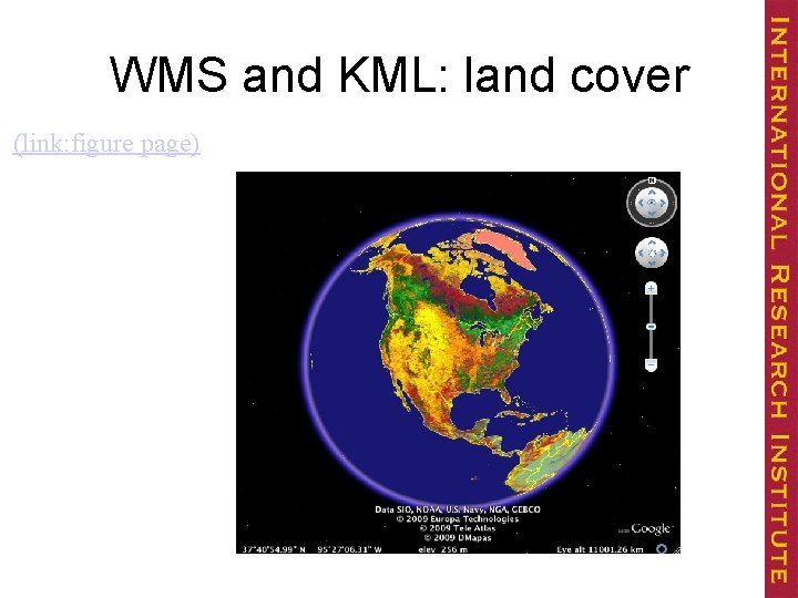 WMS and KML: land cover (link: figure page) 