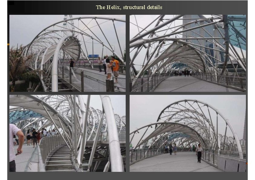 The Helix, structural details 