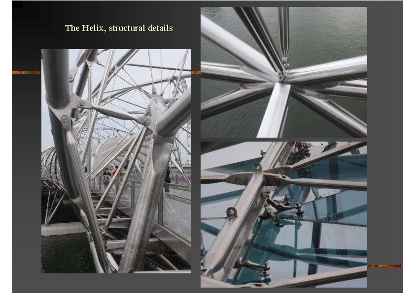 The Helix, structural details 
