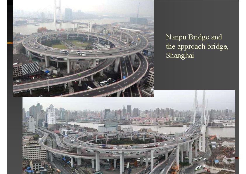 Nanpu Bridge and the approach bridge, Shanghai 