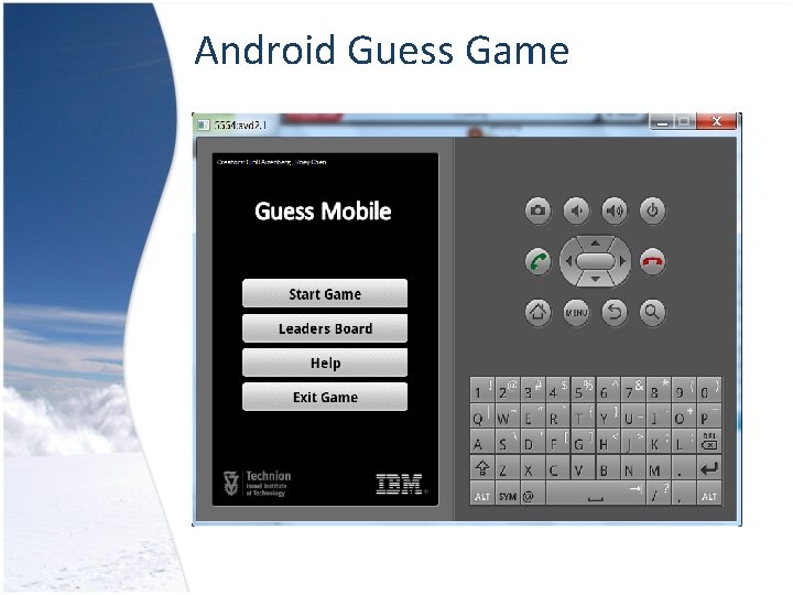 Android Guess Game 