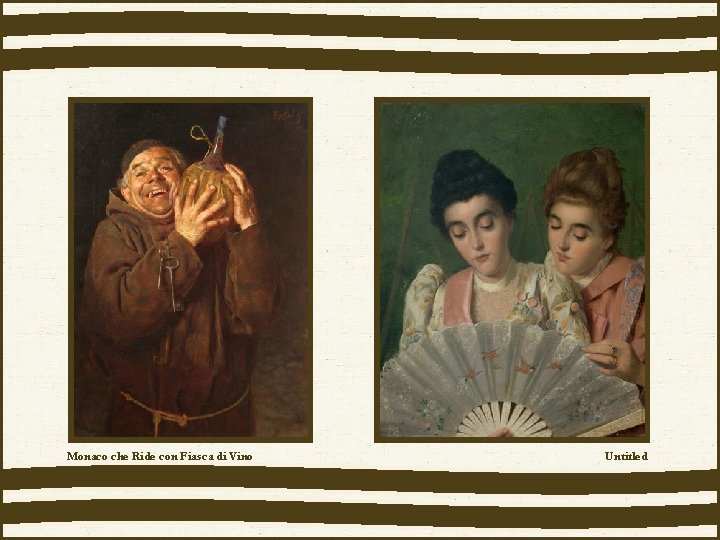 Monaco che Ride con Fiasca di Vino Untitled 