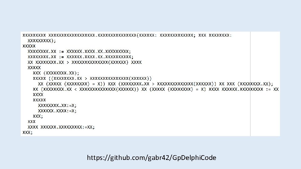 https: //github. com/gabr 42/Gp. Delphi. Code 