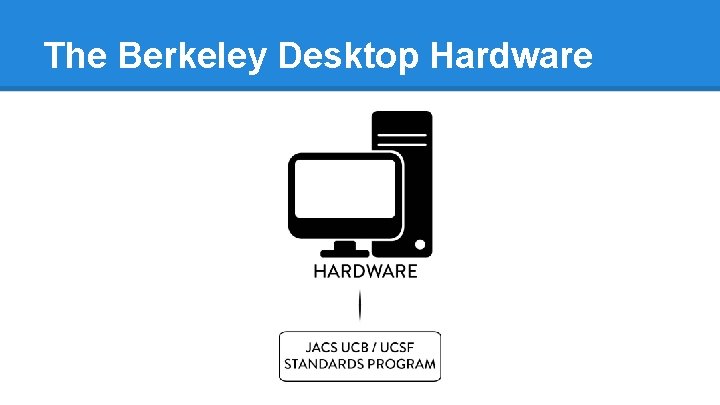 The Berkeley Desktop Hardware 